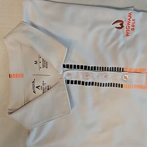Antigua | Women's White Wigwam Golf Litchfield AZ Golf Performance Polo Sz M